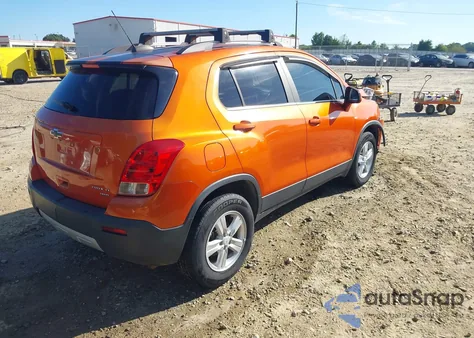 2015 Chevrolet Trax Lt z USA, uszkodzony, nr VIN KL7CJRSB9FB259206